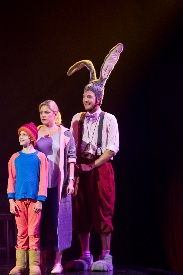 Louis Fontaine, Helen Dallimore and Nathan O'Keefe. Photo: Brett Boardman