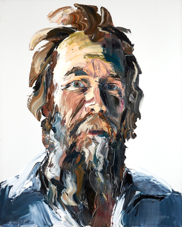 One of the portraits in Anh Do's solo exhibition Man. Photo: Eamonn McLoughlin